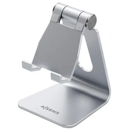 Aisens Soporte de Sobremesa Ajustable Tamaño M Plata MS1PM-081